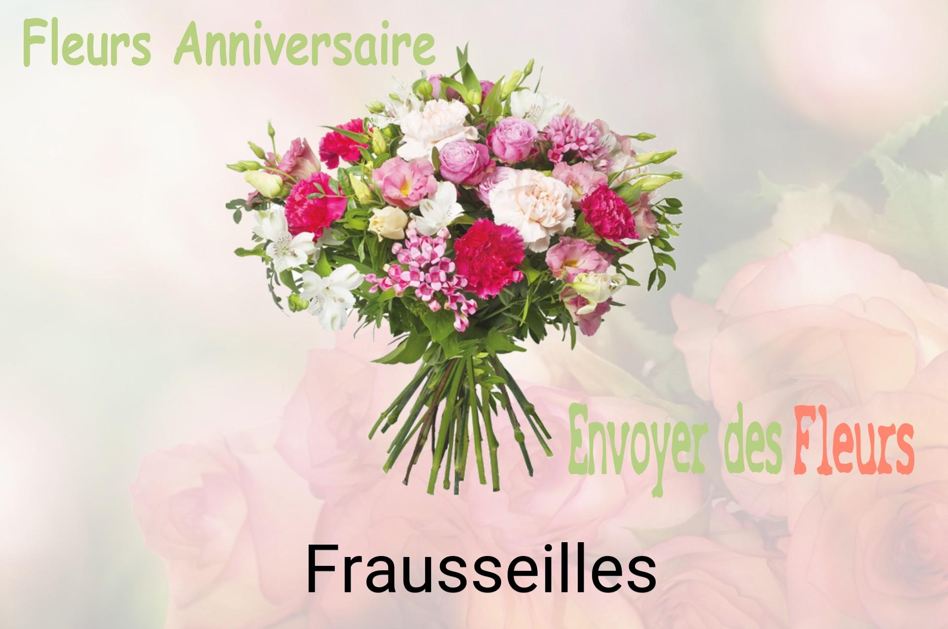 Bouquet de fleurs d’anniversaire livré à Frausseilles
